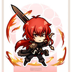 Genshin Impact Diluc Chibi